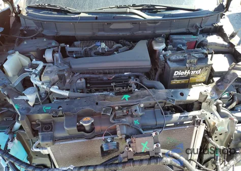 2019 Nissan Rogue S z USA, uszkodzony, nr VIN 5N1AT2MTXKC787953